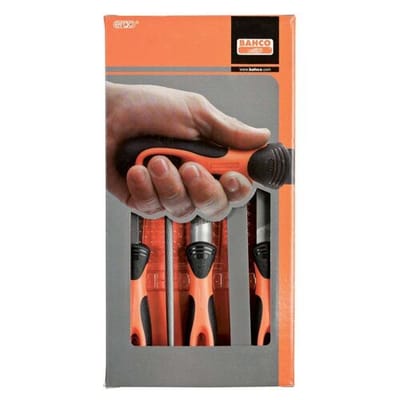 Bahco 1-478-10-1-2 Ergo vijlenset 5-delig 250 mm kap 1 & 2 Lengte 250 mm 1 stuk(s)