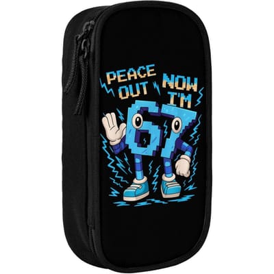 Zes Zeven Brainrot Italiaans Grappig 67 Meme Etui Etui Koel Groot Terug naar School Etuis Kantoorbenodigdheden Organizer (as the picture,One Size)