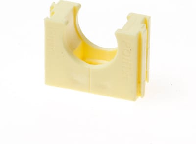 Polfix klemblok creme 3/4" 19mm