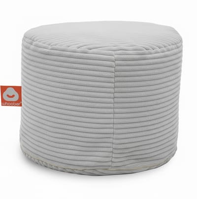 Whoober Rhodos – Poef Zitzak – Terracotta dik ribfluweel – Comfortabel & Duurzaam