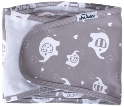 Sevibaby Baby Elephants Inbaker Wrap
