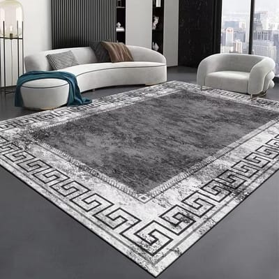 Nieuwe Scandinavische Stijl Tapijten voor Woonkamer Grijs Paars Modern Kamerdecor Groot Kleed Huis Antislip Entree Deurmat Slaapkamer Tapete 60*90cm