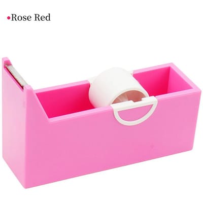 Coupe-ruban pour extensions de cils, outils de séparation pour ruban adhésif pour cils, coupe rotative en plastique, fournitures pour extensions de cils, coupe-ruban rouge rose
