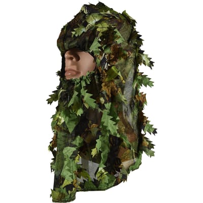 Ghillie Jacht Hoed Camouflage Blad Hoofddeksel Muskietennet Hoed Jacht Accessoires voor Mannen groen
