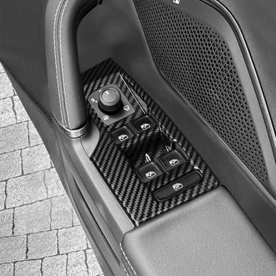 Interieur Deurpaneel Raamglas Lift Schakelaar Console Cover Trim Sticker voor Seat Ibiza, Arona, Cupra Leon en MK4 Seat Leon
