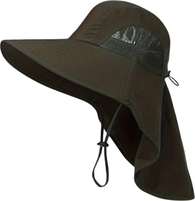 Bovista Zonnehoed - Reishoed - UV Beschermende Hoed - Bucket Hat - Festival - Pet - Hoedje Voor Dames & Heren - Hoofdbescherming - Legergroen
