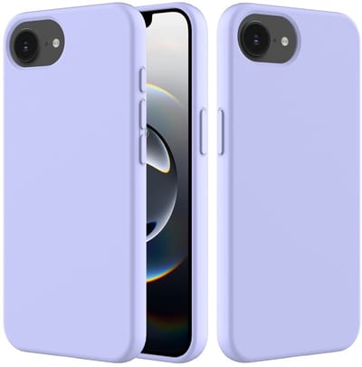 Coverup Hoesje - Geschikt voor iPhone 16e / 17e Hoesje - Coverup Liquid Colour Back Cover - Lavendel