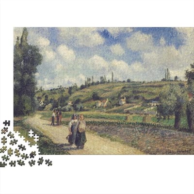 Houten kunstpuzzel - Legpuzzel volwassenen - Ontspannend tijdverdrijf - Bonus poster inbegrepen - 1000 stukjes - Klassiek schilderij
