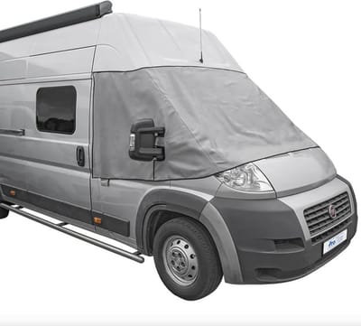 Raamafdekking grijs voor Fiat Ducato X250 vanaf 06-2006 - 2014 peugeot Boxer en Citroen Jumper