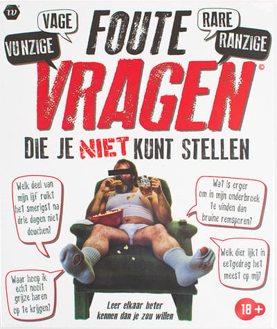 Foute vragen die je niet kunt stellen | Kaartspel