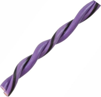 AUDIO SYSTEM Gedraaide luidsprekerkabel. Grijs. 2x 0,75mmÂ² . 100 mtr per rol