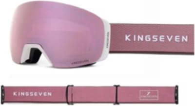 KingSeven - Unisex Skibril met UV400 en Polarisatiefilter - Roze - Model Z300