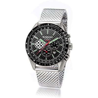 Bobroff Heren Horloge BF0012V2-S001 42mm 10 ATM