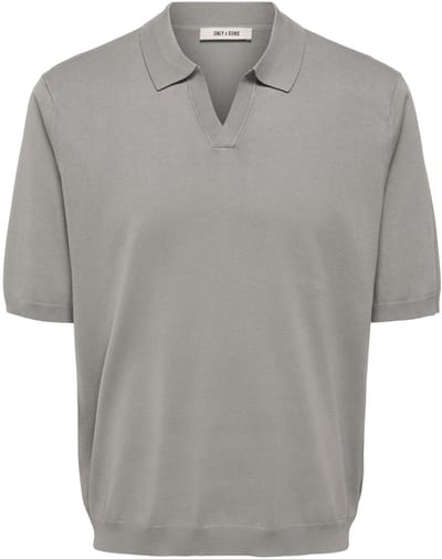 ONLY&SONS - ONSWYLER LIFE RLX 12 SS SPLIT KNIT NOOS - Heren - T-shirts