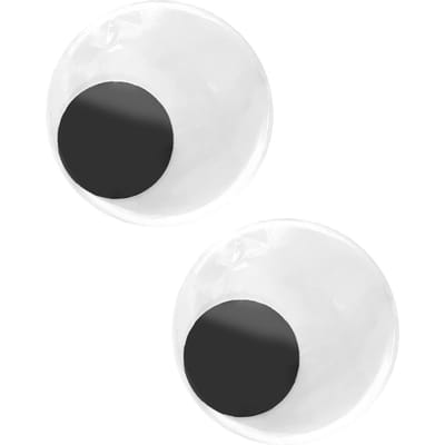2 stuks wiebelogen, hars, zelfklevend, knutselaccessoire, huisdecoratie voor koelkast 15cm / 5.91in