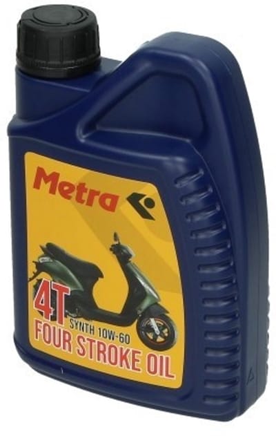 Motorolie 10w60 Euro4 / Euro5 I-get 4t Scooters 1Lt Metra kit
