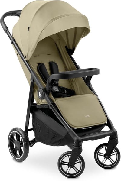 Compacte kinderwagen tot 22 kg - Kantelbaar, Opvouwbaar, Inclusief Bekerhouder, Regenbescherming en XL Boodschappenmand