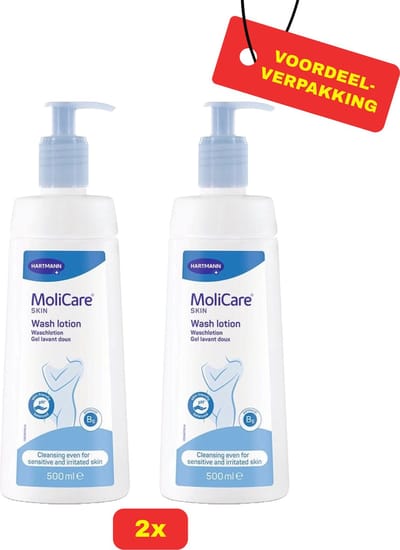 2X Molicare® Skin Waslotion - 2 x 500ml - Voordeelverpakking!