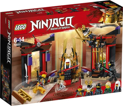 LEGO NINJAGO Troonzaalduel 70651