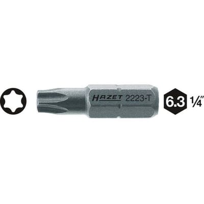 Hazet 2223-T27 2223 TX-bit Aandrijving: 1/4 (6,3 mm) Uitvoering: TX TX 27 35 mm