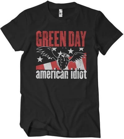Green Day T-shirt American Idiot T-shirt WMX-1-GDAY002-H49-6