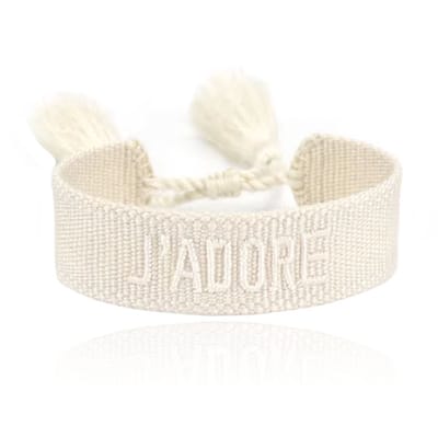 Deja J'adore Minimalistische Armband - Wit