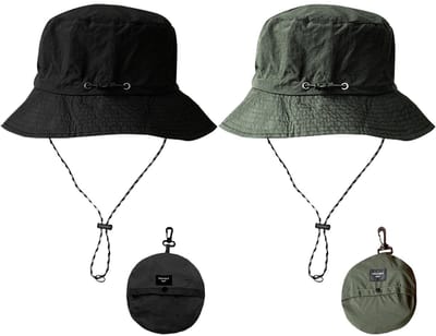 Golden crown - Zonnehoed - Outdoor Vissershoed - Opvouwbaar en Ademend - Zwart en Legergroen - Safarihoed voor Wandelen en Tuinieren - Voor Heren en Dames