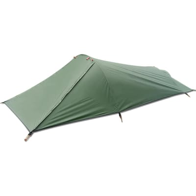 Ultralichte kampeertent voor één persoon, kampeertent, waterbestendige tent, luchtvaartaluminium legergroene kleur