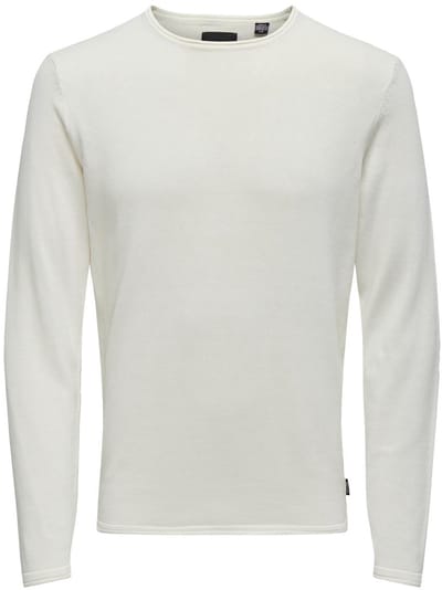 ONLY&SONS - ONSGARSON 12 WASH CREW KNIT - Heren - Gebreide truien