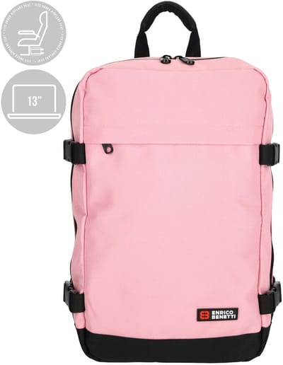 Enrico Benetti Amsterdam Underseater/ Cabin Rugzak 13 inch, 20L - 54688 - Roze