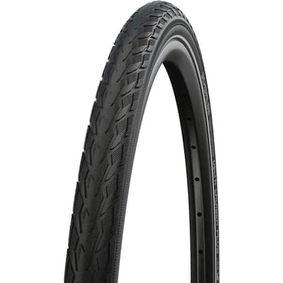 Schwalbe Buitenband - Delta Cruiser Plus - 28 inch x 1 1/2 - Zwart Reflecterend