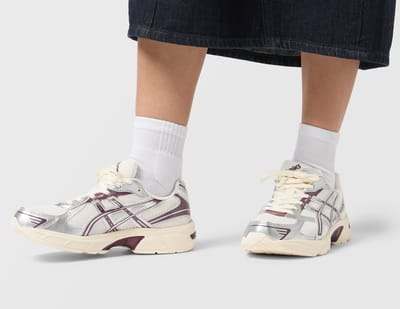 ASICS Gel - Sneakers - Unisex - Cream Beniimo Purple