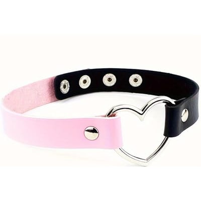 1 pièce Collier Ras du Cou Punk Gothique Mode, Choker à Rivets Collier Y2K Pour Halloween Cosplay Fête de Noël Cadeaux Amoureux Anniversaire black