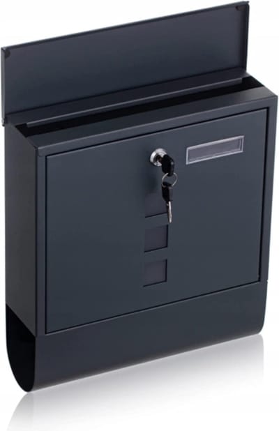 brievenbus / omheining doorwerpbrievenbus - mailbox