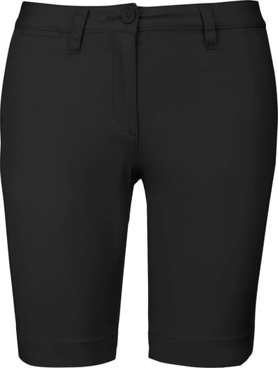 Kariban Dames chino bermudashorts K751 - Black - 40 NL (42 FR)