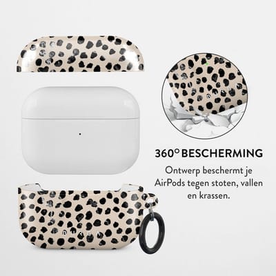 Burga Hoesje Geschikt voor AirPods Pro - Burga Airpods case - Almond Latte
