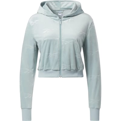 Fluwelen dames sweatshirt met rits Reebok Classics Energy Q4