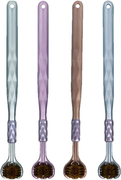 Driezijdige Tandenborstel - Reis Tandenborstel - Mondhygiëne Verbeteren - Drie Zijden Tegelijk - 18.5 cm - Blauw