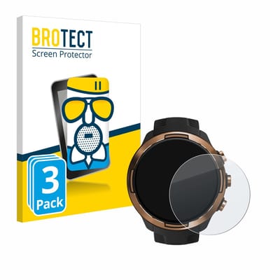 BROTECT - Screenprotector voor Suunto 9 Baro - Folie Beschermfolie Beschermglas matte 3 Stuks
