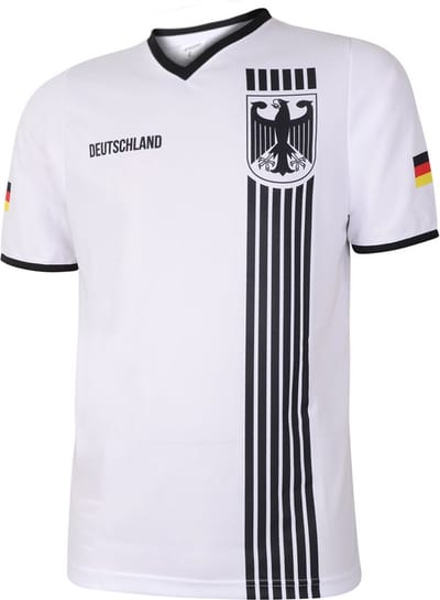 Duitsland Voetbalshirt Thuis - Strepen Zwart Wit - Voetbalshirts Kinderen - Jongens en Meisjes - Sportshirts - Volwassenen - Heren en Dames - Maat 116