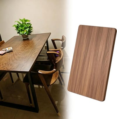 Tafelblad Desktop - Houten Paneel - Werkblad Vervangen - Aanpasbaar Op Maat - 90x110cm - Naturel