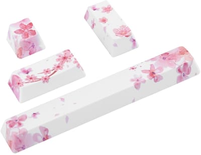 Allecto - DIY keycaps - Uniek kersenbloesempatroon - Vervangingskeycaps - Geschikt voor mechanisch toetsenbord - Kers
