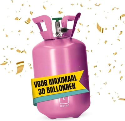 REN® Helium Tank voor Ballonnen - Helium Tank - Pair - ‎20cm x 20cm x 38cm