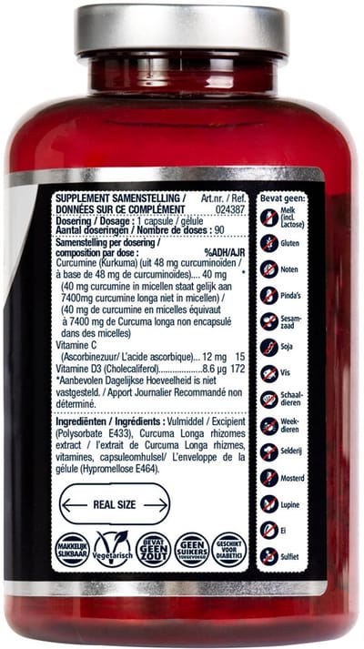 Lucovitaal Super Kurkuma X-tra Krachtig - 2 x 90 capsules - Voordeelverpakking