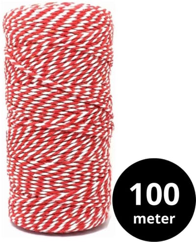 BBQBuddies Slagerstouw - Rollade Touw - BBQ Touw - Keukentouw - 1 Rol - 100 Meter