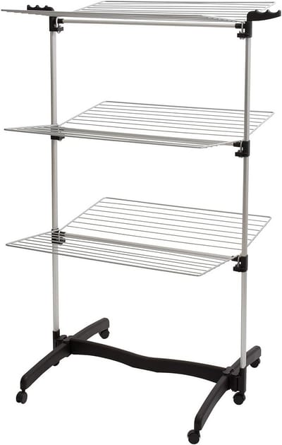 Verticaal Droogrek 40 Meter Uitschuifbaar - Opvouwbaar Wasrek met Aluminium Frame