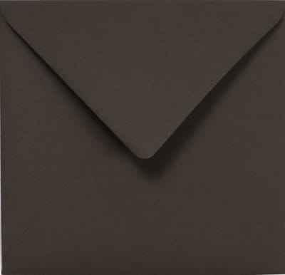 Ecologische bruine enveloppen 12 - 153 x 153 mm - 25 stuks - NK natgelijmde - 120 gram - Materica - Netuno