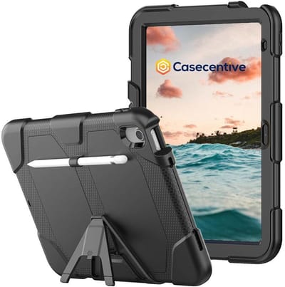 Casecentive Ultimate Hardcase iPad 10.9 (2022) / 11 (2025) Black