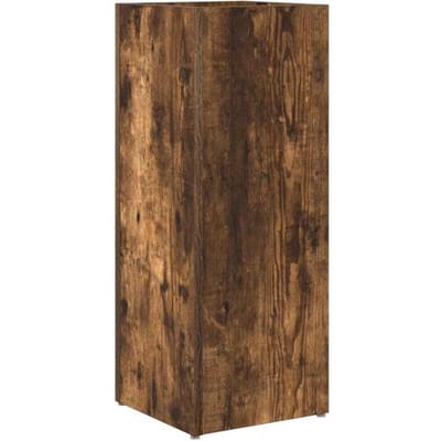 vidaXL - Opslaghaak - & - Rek - Rook - Eiken - 25 - x - 24,5 - x - 64 - cm - Bewerkt - hout
