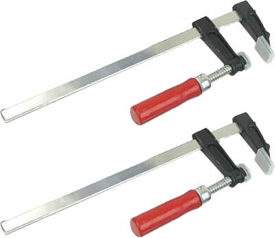 Bruder Mannesmann Snelspan lijmklem - 2x - verzinkt staal - bereik 300 mm - lijmtang